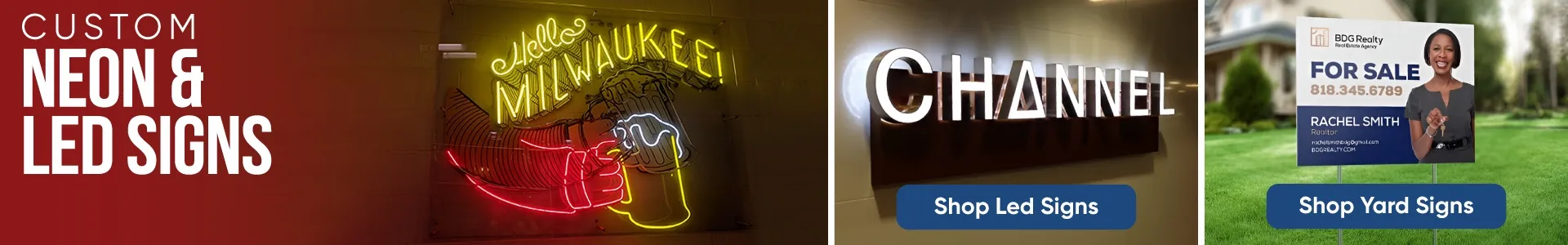 CustomTeesToday.com Signs