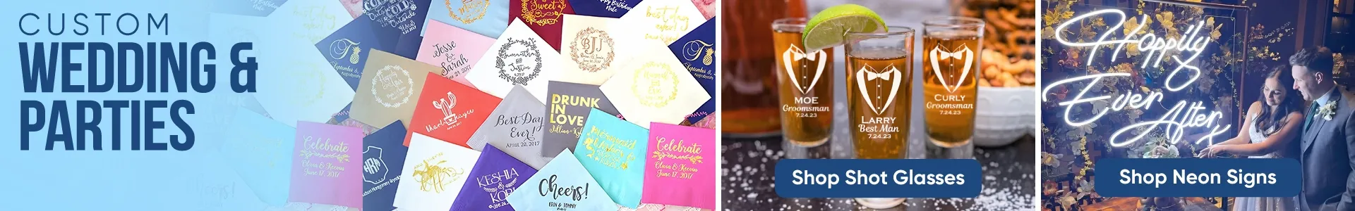 CustomTeesToday.com Wedding & Parties