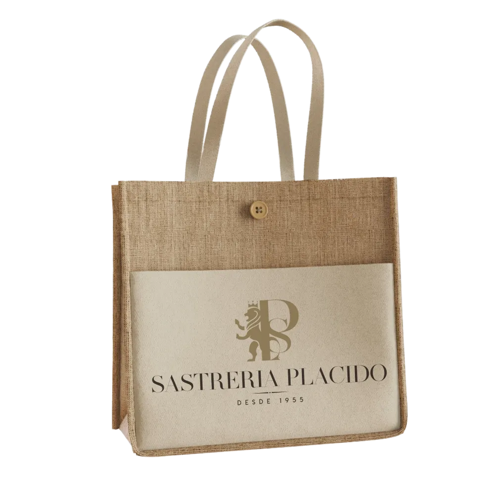 Tote bag de yute - Imprint Now - ES