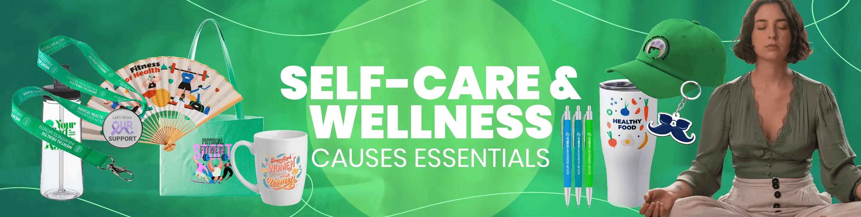 CustomTeesToday.com Self-Care and Wellness Causes
