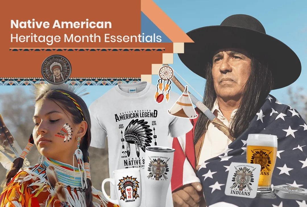 CustomTeesToday.com Native American Heritage Month Essentials