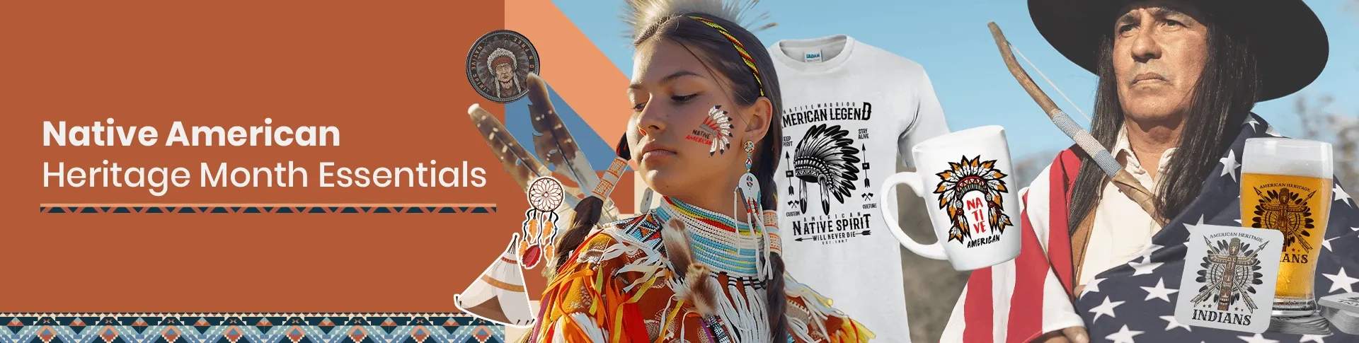 CustomTeesToday.com Native American Heritage Month Essentials