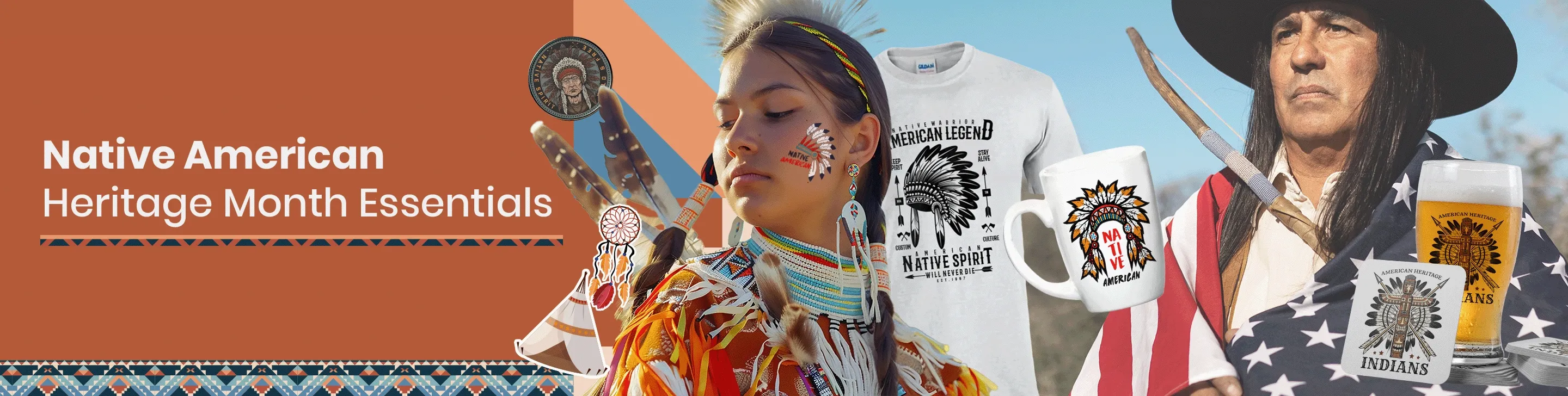 CustomTeesToday.com Native American Heritage Month Essentials