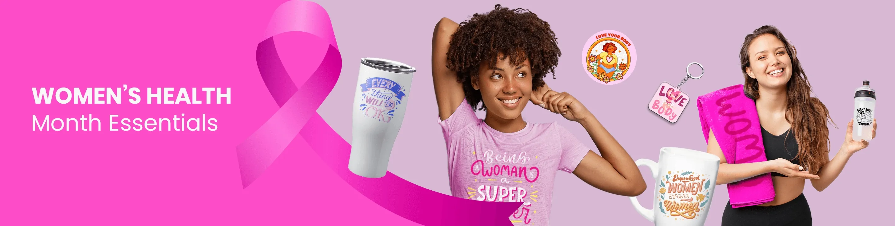 CustomTeesToday.com Women's Health Month