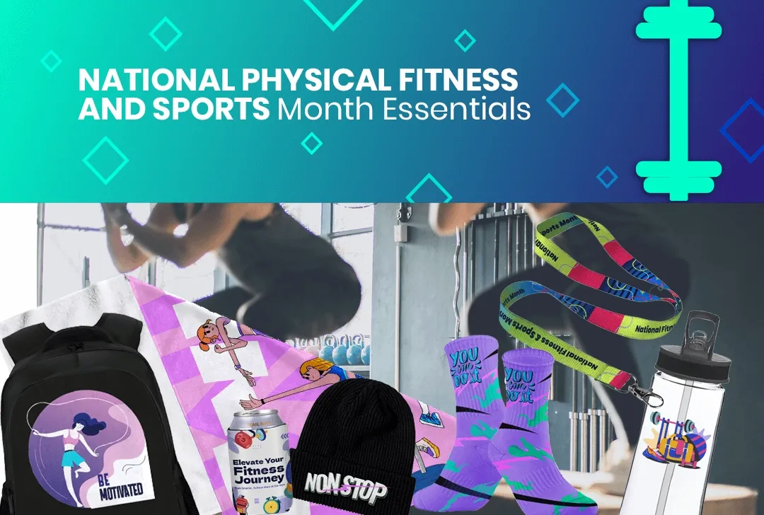 CustomTeesToday.com National Physical Fitness and Sports Month