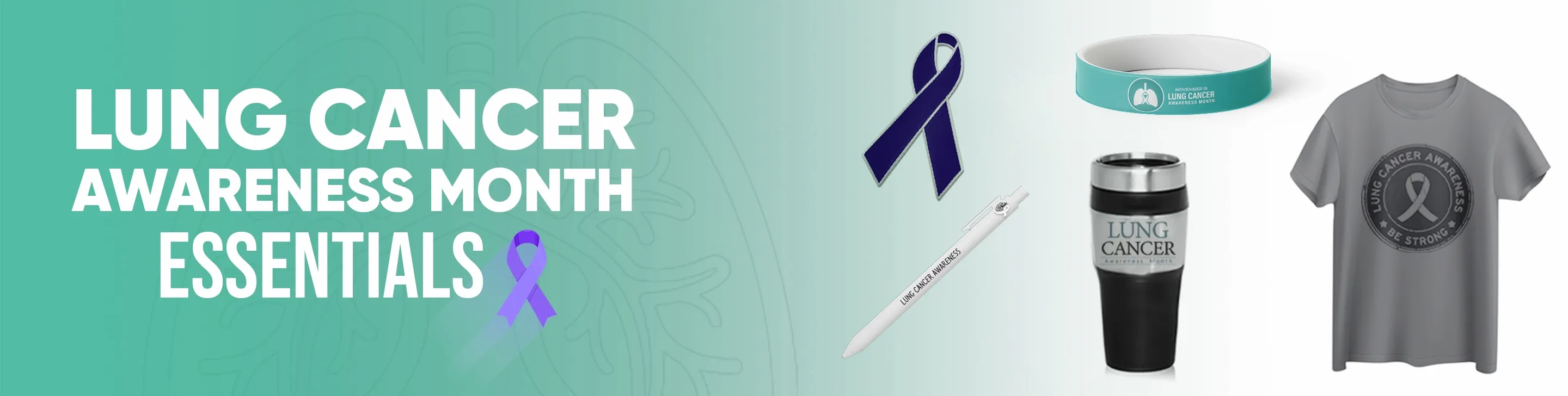 CustomTeesToday.com Customize Your Lung Cancer Awareness Month