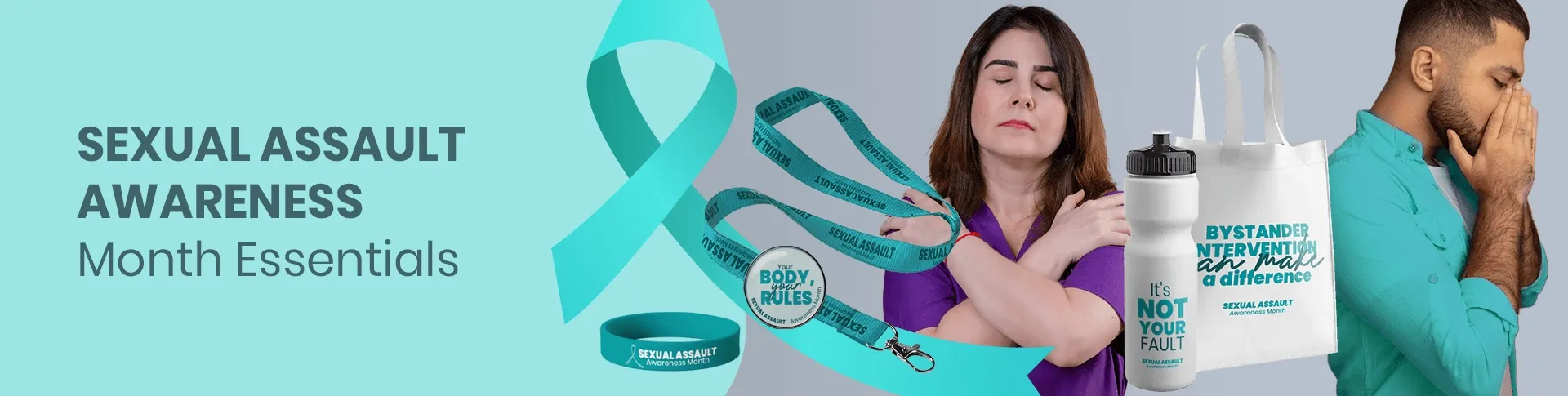 CustomTeesToday.com Sexual Assault Awareness Month