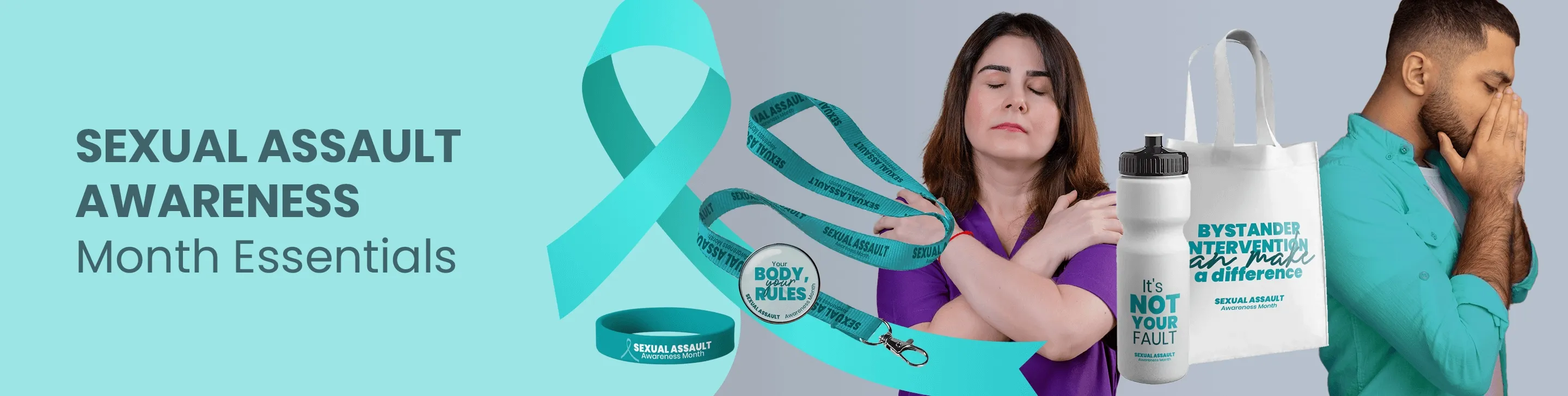 CustomTeesToday.com Sexual Assault Awareness Month