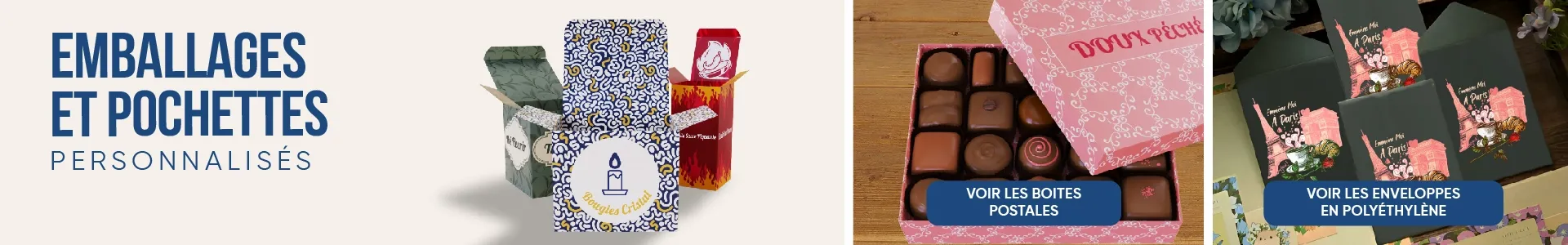 ImprintNow.fr Packaging & Mailers