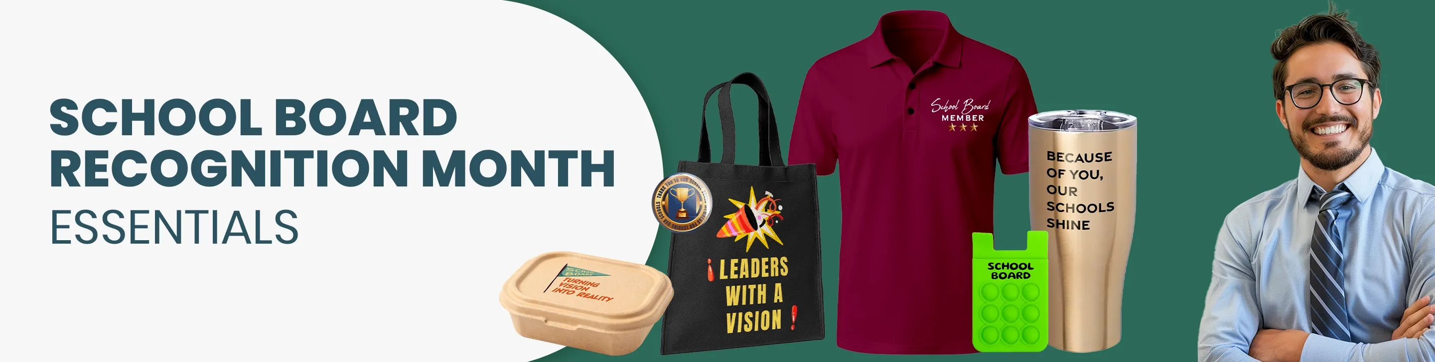 CustomTeesToday.com School Board Recognition Month