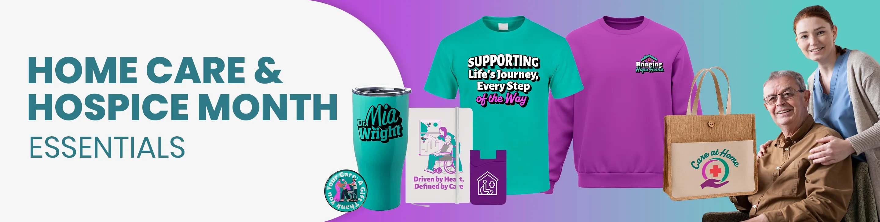 CustomTeesToday.com Home Care & Hospice Month