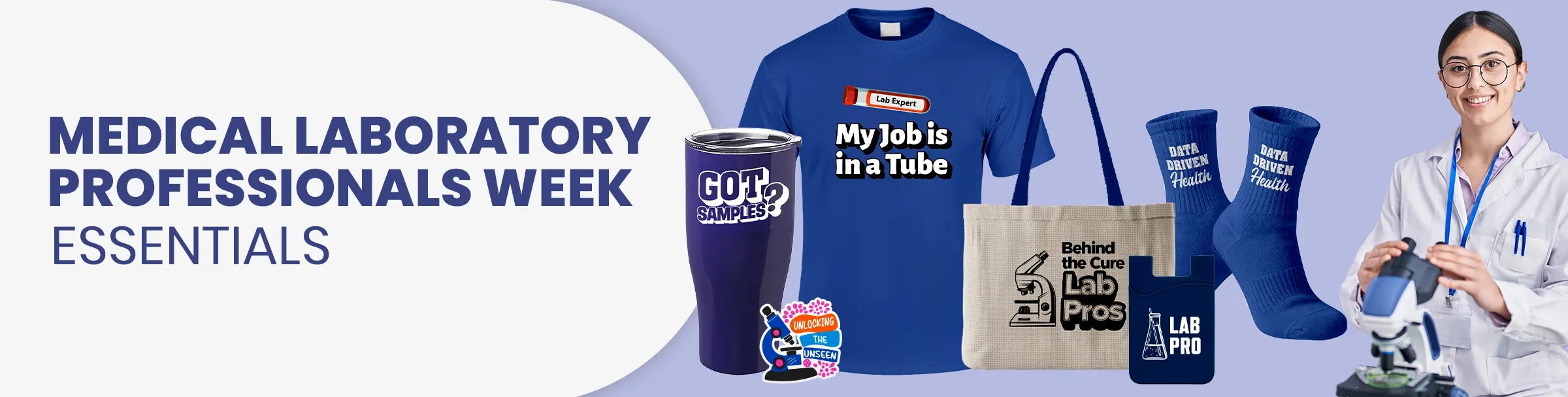 CustomTeesToday.com Medical Laboratory Professionals Week