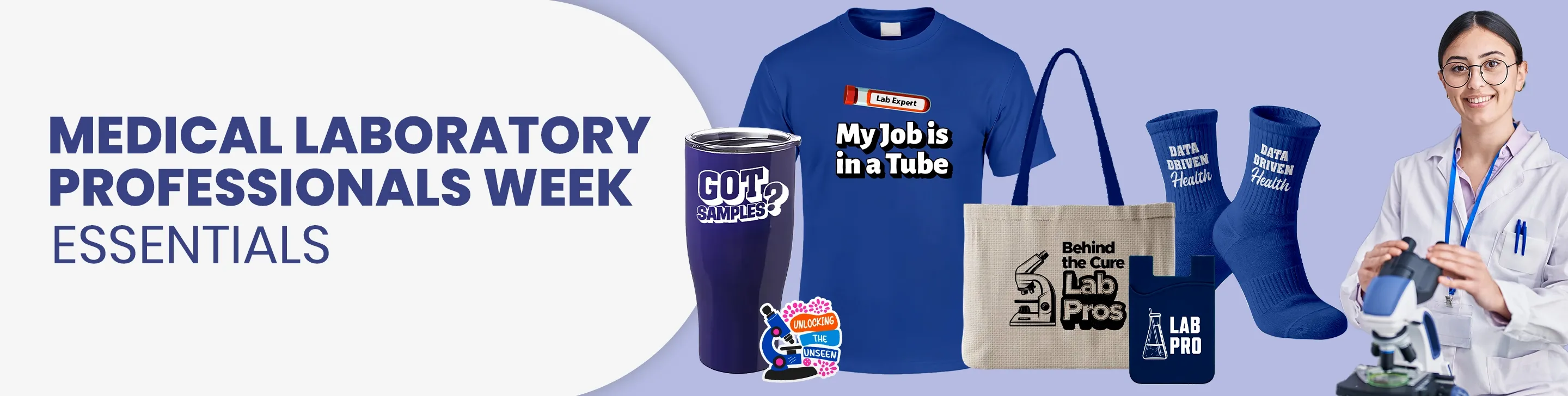 CustomTeesToday.com Medical Laboratory Professionals Week