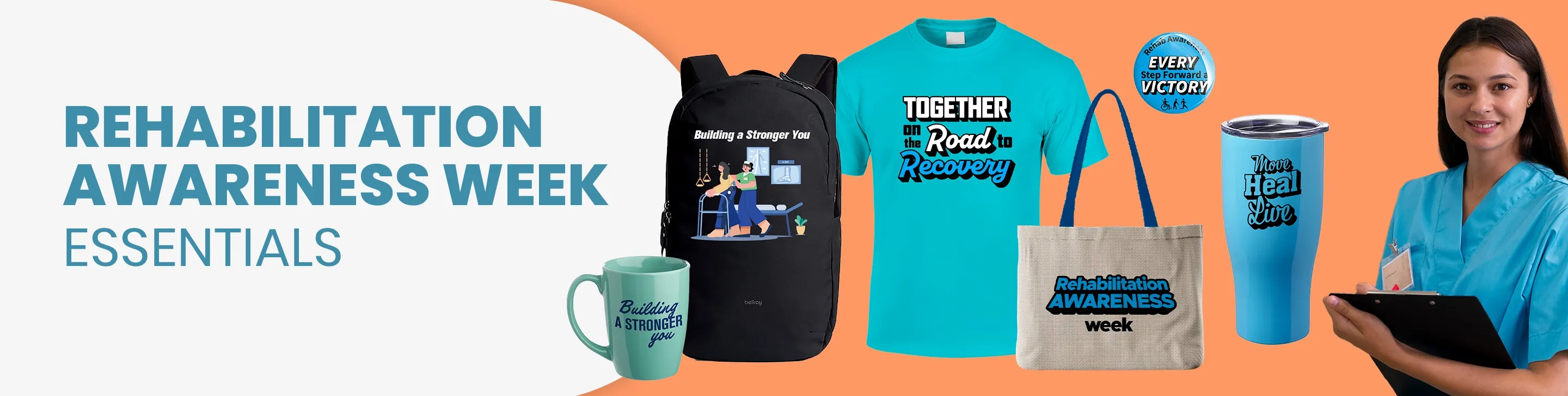 CustomTeesToday.com Rehabilitation Awareness Week