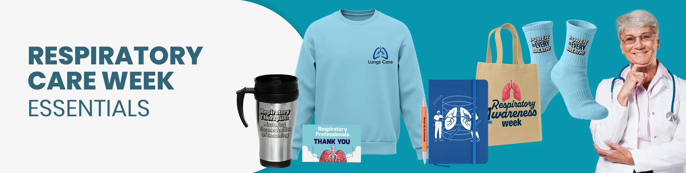 CustomTeesToday.com Respiratory Care Week