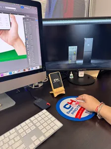 ImprintNow.de - Custom Round Mouse Pad