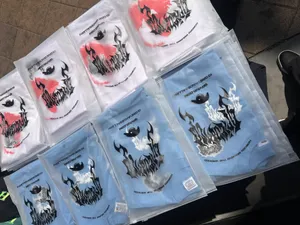 ToteBagsNow.Com - Zipper Frosted Bag