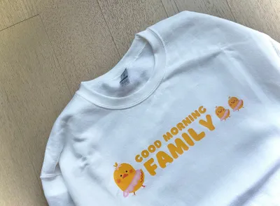 custom print crewneck