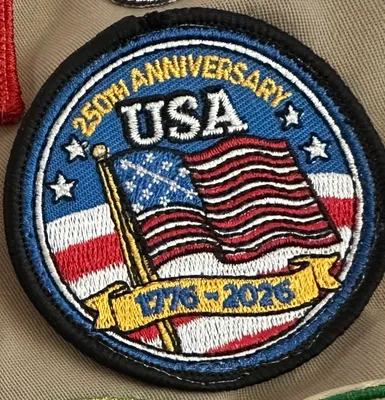 Embroidered Patches - Ordered for a Girl Scout event Picture is of the patch sewn on a Girl Scout Vest