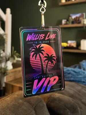 Custom VIP Cards - We did VIP badges for our wedding to give to all of our guests that attend