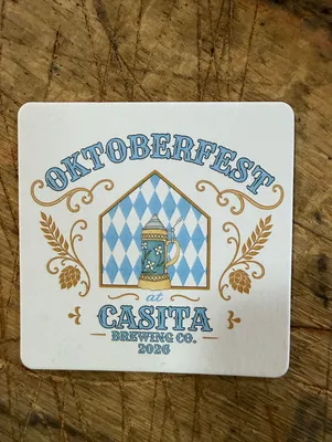 Pulpboard Coasters - Oktoberfest