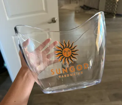 Curved Dual-Handle Drink Buckets - We ordered these for our new drink company and they turned out awesome This is just a trial run but will be sure to order more in the near future