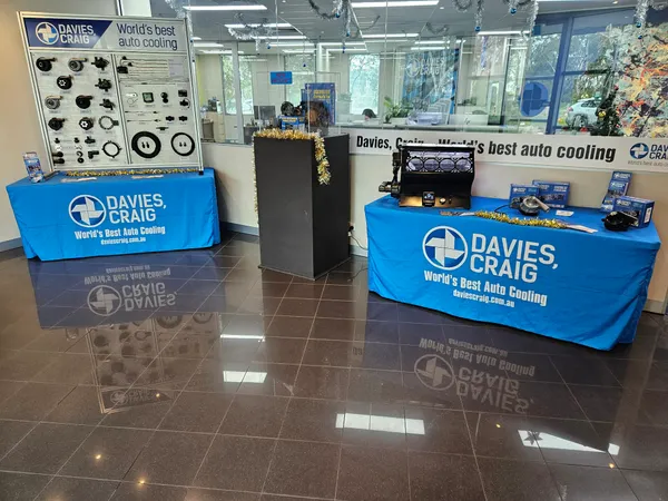 Both Tables in Display Foyer