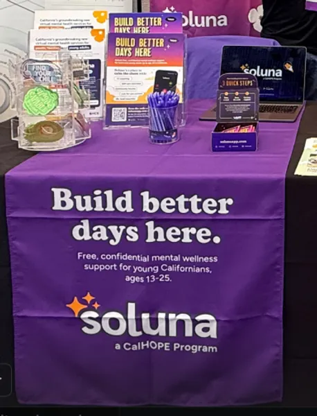 We used this table runner at a conference in California for community organizations and providers