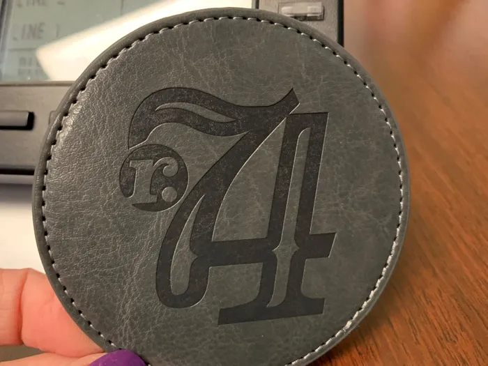 CustomProPrints.Com - Leather Coasters