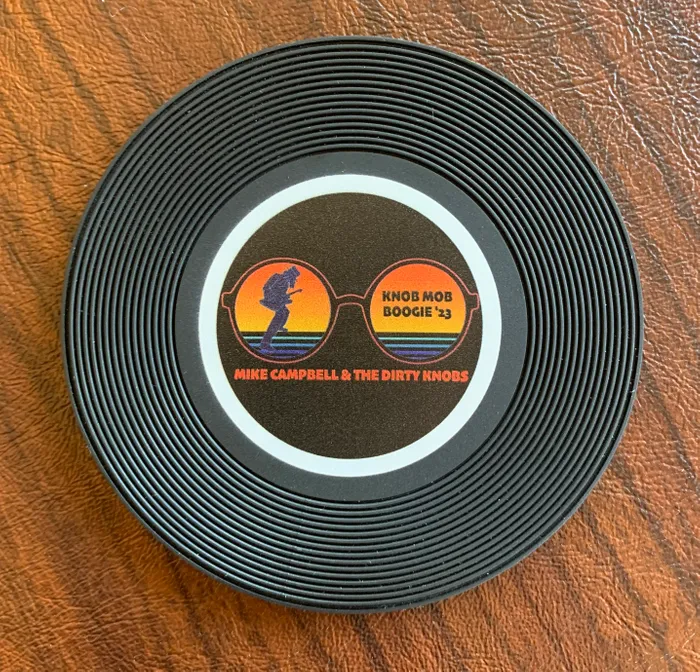 CustomProPrints.Com - Soft Plastic Record Coaster