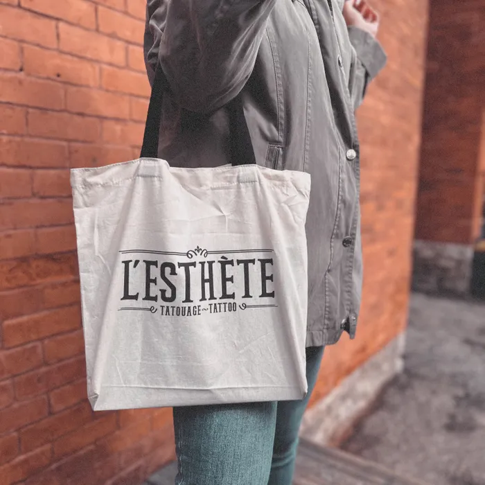 CustomShoeCharm.Com - Custom Natural Cotton Tote Bag