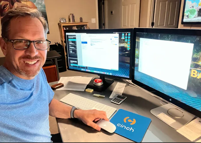 StealthPins.Com - Custom Square Mouse Pad