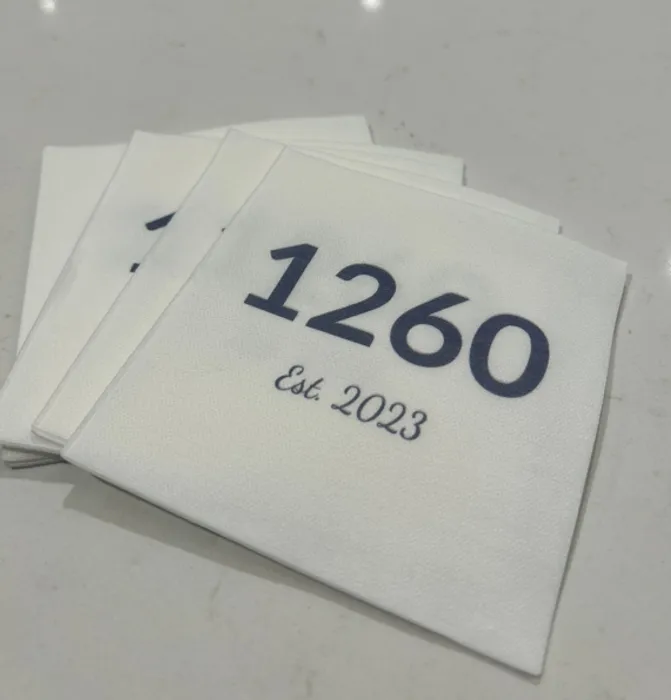 ImprintNow.nl - Custom Linen Beverage Napkin