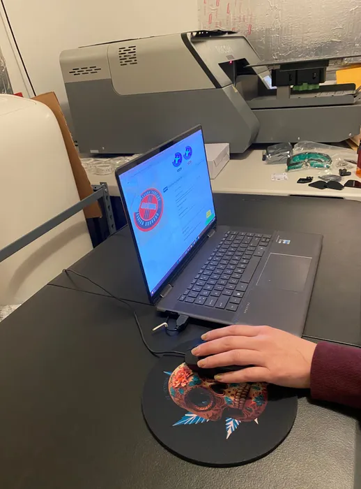 StealthPins.Com - Custom Round Mouse Pad