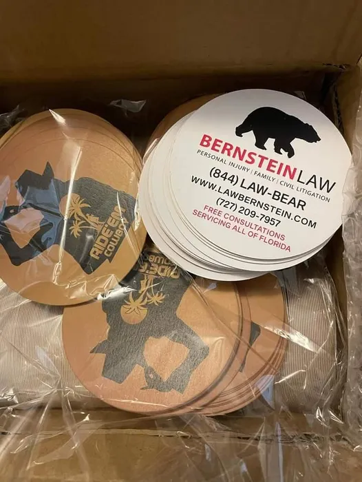 CustomProPrints.Com - Super Absorbent Bar Coaster