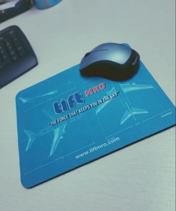 CustomProPrints.Com - Custom Printed Rectangular Mouse Pad