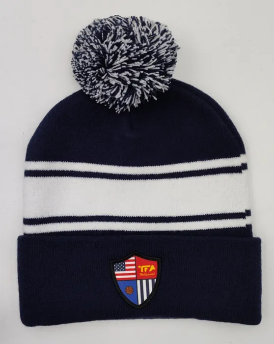CustomProPrints.Com - Genteel Bobble Acrylic Fiber Beanies