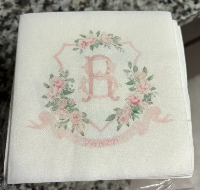 ImprintNow.nl - Custom Linen Beverage Napkin