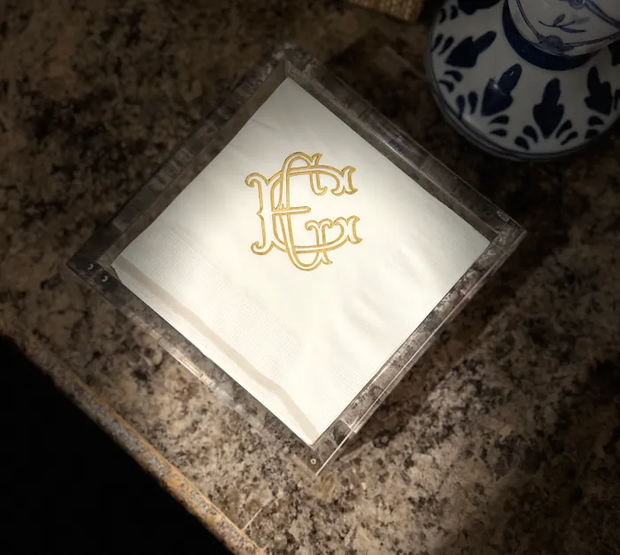 ImprintNow.nl - Custom Foil Stamped Beverage Napkin