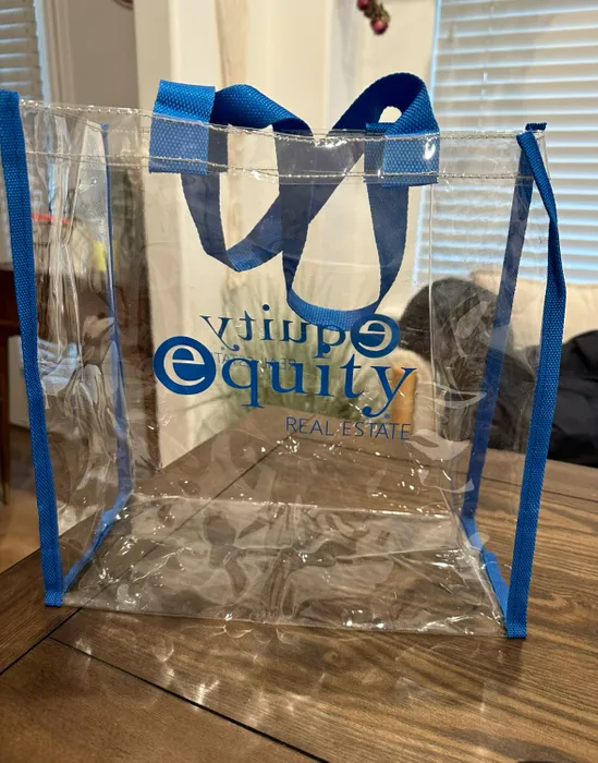 CustomShoeCharm.Com - Custom Clear Tote Bag