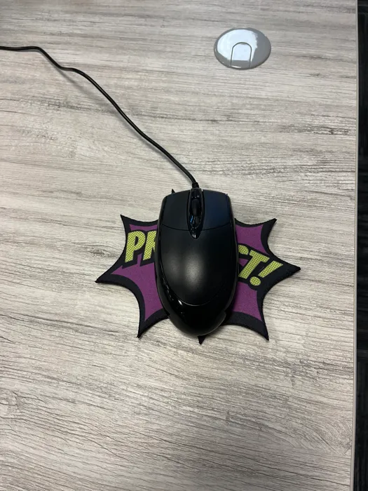 CustomProPrints.Com - Custom Shape Die Cut Mouse Pad