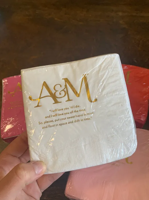 ImprintNow.nl - Custom Foil Stamped Beverage Napkin