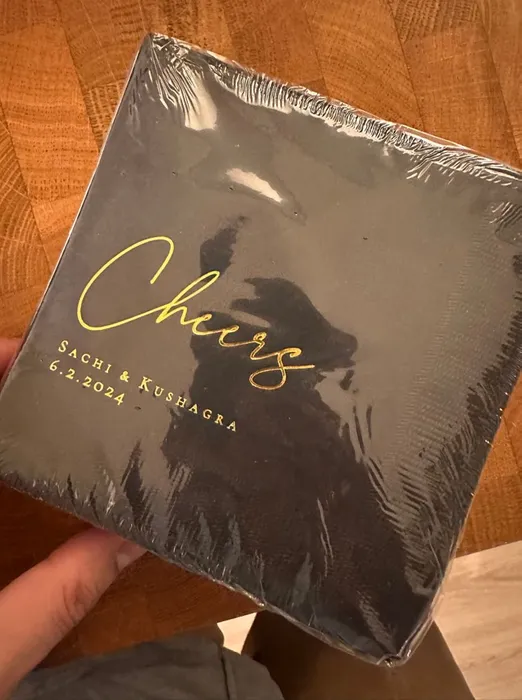 ImprintNow.it - Custom Foil Stamped Beverage Napkin