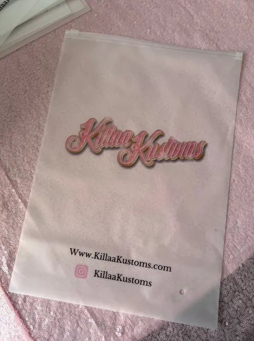 CustomProPrints.Com - Zipper Frosted Bag