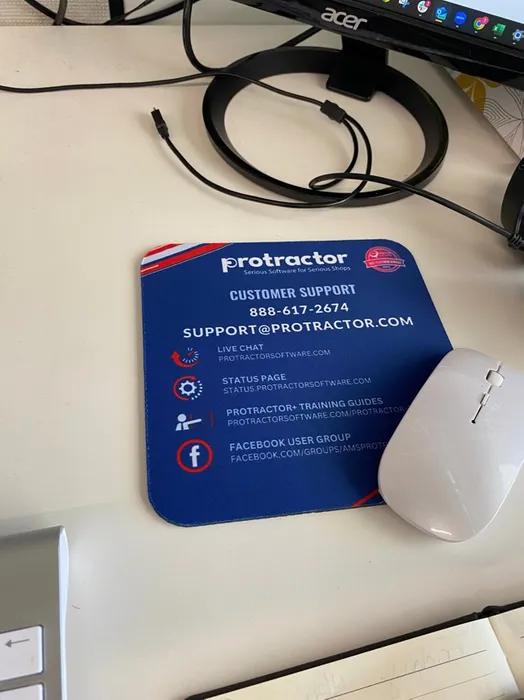 ImprintNow.it - Custom Square Mouse Pad