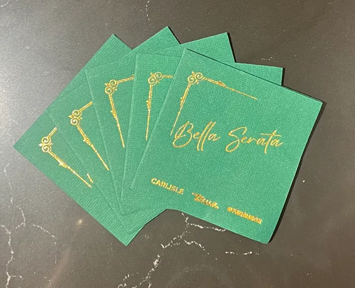 ImprintNow.it - Custom Linen Beverage Napkin