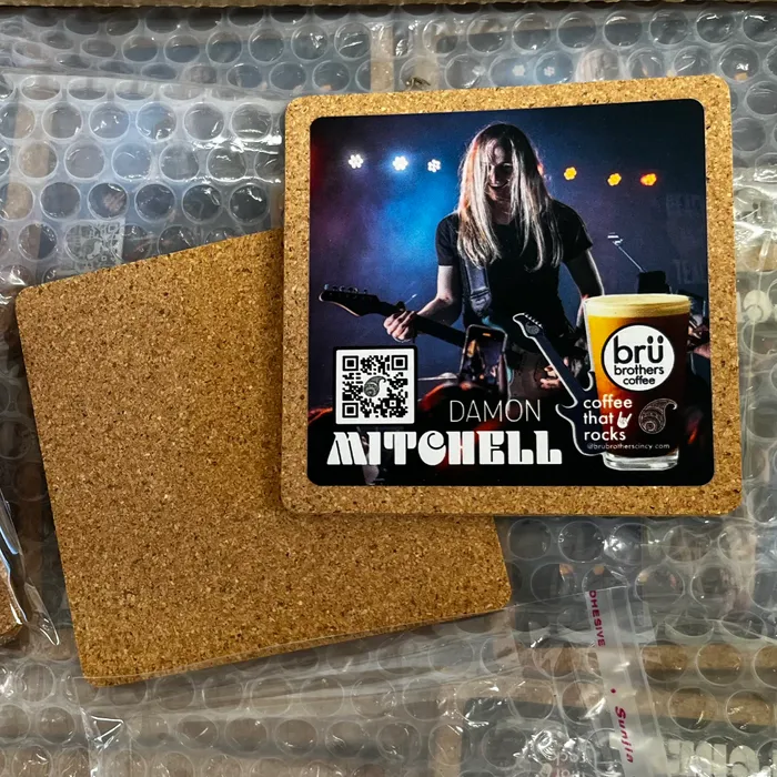 CustomProPrints.Com - Cork Coasters