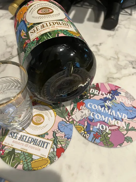 CustomProPrints.Com - Super Absorbent Bar Coaster