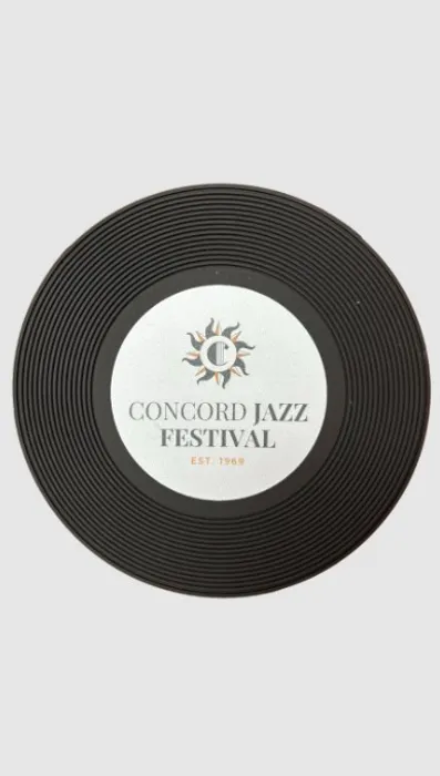 CustomProPrints.Com - Soft Plastic Record Coaster