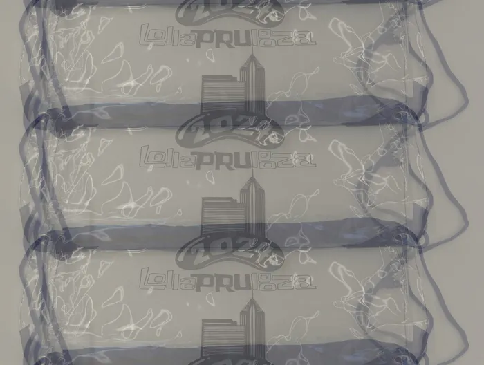 CustomShoeCharm.Com - Custom Clear Drawstring Bag